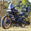 Auto Engina Fog Light Clamp mounted on Royal Enfield Himalayan 450 for secure auxiliary fog lamp installation