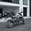 Rogue 2.0 stainless steel slip-on exhaust with mid pipe for KTM Duke 250 and KTM Duke 390 Gen 3