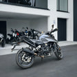 Rogue 2.0 stainless steel slip-on exhaust with mid pipe for KTM Duke 250 and KTM Duke 390 Gen 3