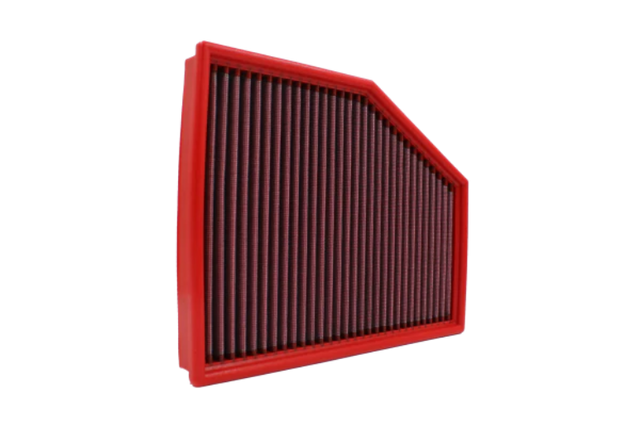 BMC FB351/01 High Performance Washable Air Filter for BMW 525i 530i E60 E61 2005 to 2010 Panel Filter Red