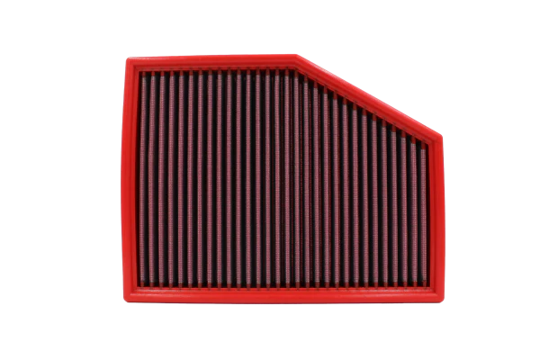 BMC FB351/01 High Performance Washable Air Filter for BMW 525i 530i E60 E61 2005 to 2010 Panel Filter Red