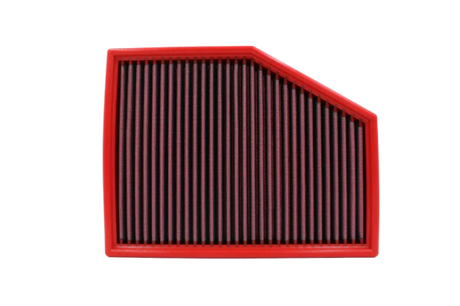 BMC FB351/01 High Performance Washable Air Filter for BMW 525i 530i E60 E61 2005 to 2010 Panel Filter Red