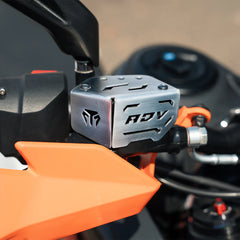 Moto Torque Stainless Steel Front Master Cylinder Guard for 2025 KTM 390 Adventure / Adventure X – Brake Protection Upgrade