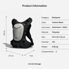 Vantora Flux 10L Hydration Backpack with 2L Water Bladder – Lightweight Hydration Pack for Cycling, Hiking, Running & Motorcycle Riding