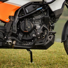 Auto Engina Textured Matte Black Crash Guard for 2025 KTM 390 Adventure R X S with Tank and Engine Protection
