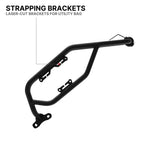 Auto Engina Textured Matte Black Crash Guard for 2025 KTM 390 Adventure R X S with Tank and Engine Protection