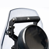 Auto Engina Adjustable GPS Mount installed on Royal Enfield Himalayan 450 motorcycle cockpit