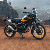 Auto Engina Adjustable GPS Mount installed on Royal Enfield Himalayan 450 motorcycle cockpit