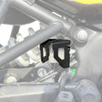 Auto Engina Rear Brake Oil Reservoir Cover for Royal Enfield Himalayan 450 in textured matte black finish