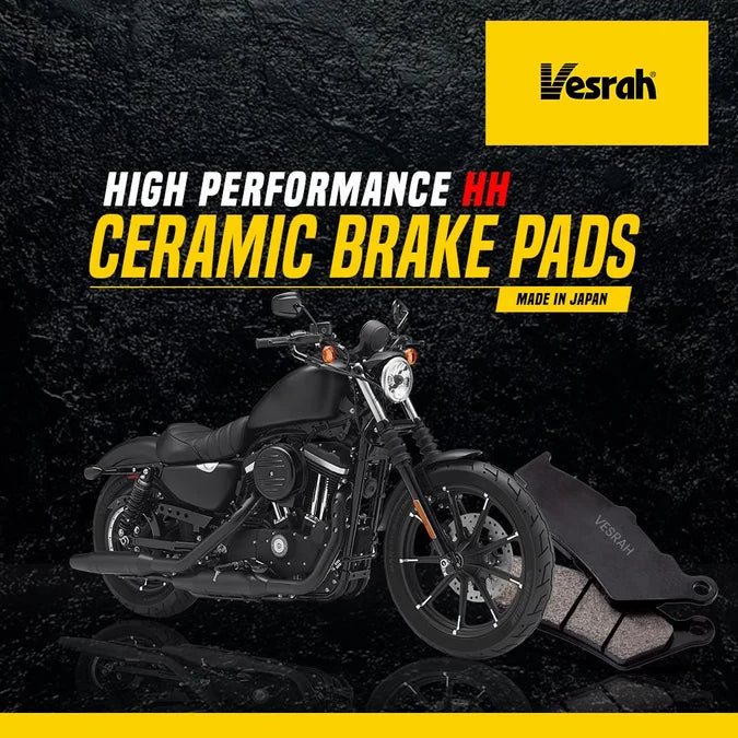 VESRAH Ceramic Front Brake Pads for Harley Davidson Street 750 2016 Onwards