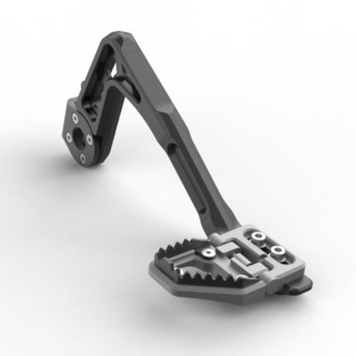 Auto Engina Adjustable Brake Pedal for Royal Enfield Himalayan 450 in premium anodised aluminium finish for improved braking control