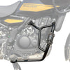 Auto Engina Crash Guard Leg Guard with integrated sliders for Royal Enfield Himalayan 450 in textured black finish