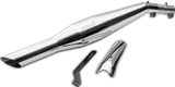 Silver Stallion Drift performance exhaust for Honda CB350 silver textured black brushed