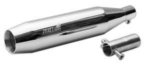 Silver Stallion Drift performance exhaust for Honda CB350 Hness silver