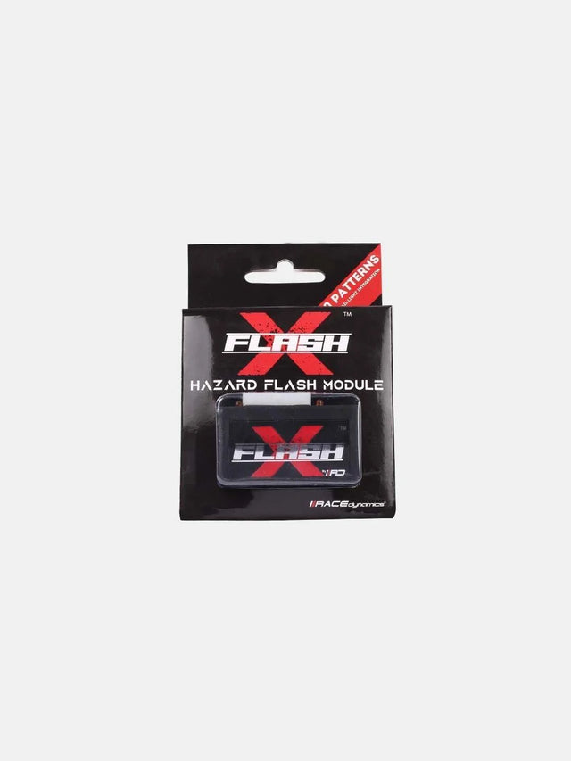 Race Dynamics Flash X hazard module for Honda H'ness CB350 plug and play motorcycle hazard flasher