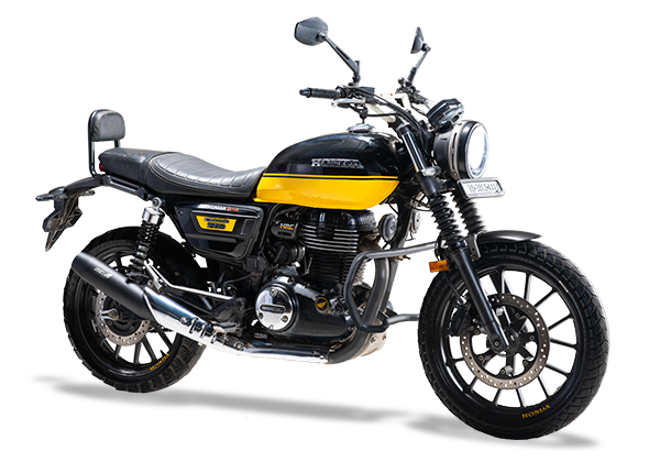 Silver Stallion Drift performance exhaust for Honda CB350RS black matte