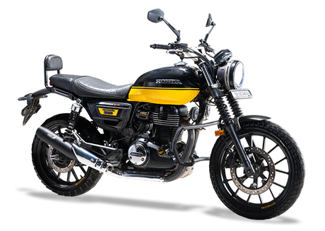 Silver Stallion Drift performance exhaust for Honda CB350RS black matte