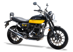 Silver Stallion Drift performance exhaust for Honda CB350RS black matte
