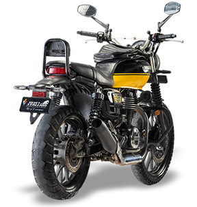 Silver Stallion Drift performance exhaust for Honda CB350RS black matte