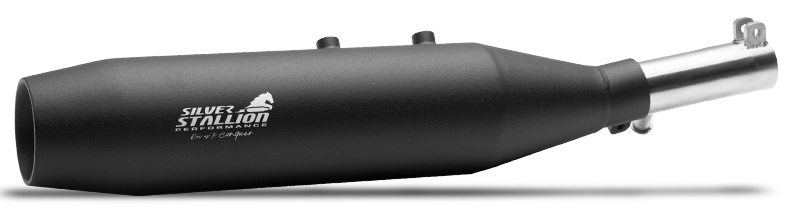 Silver Stallion Drift performance exhaust for Honda CB350RS black matte