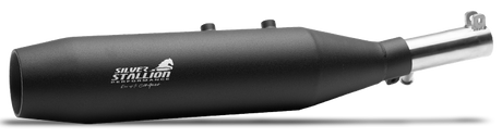 Silver Stallion Drift performance exhaust for Honda CB350RS black matte