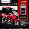 CRANK1 CFB471 carbon rear brake pads for Honda CBR600F4i 2001-2006