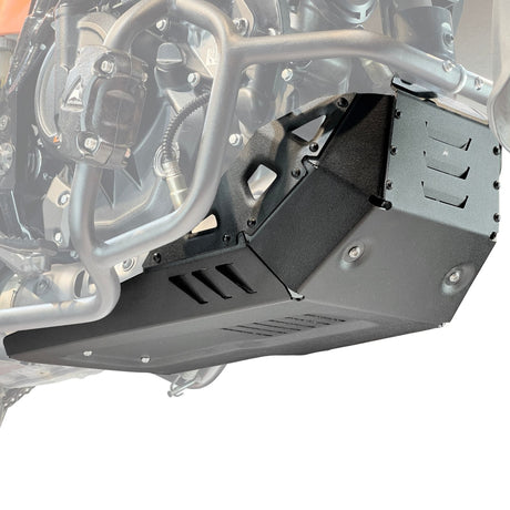 Auto Engina Bash Plate for 2025 KTM 390 Adventure R X S 2.5mm Aluminium Engine Guard Textured Black