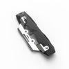 Auto Engina Master Cylinder Guard for Royal Enfield Himalayan 450 in textured matte black with stainless steel detailing