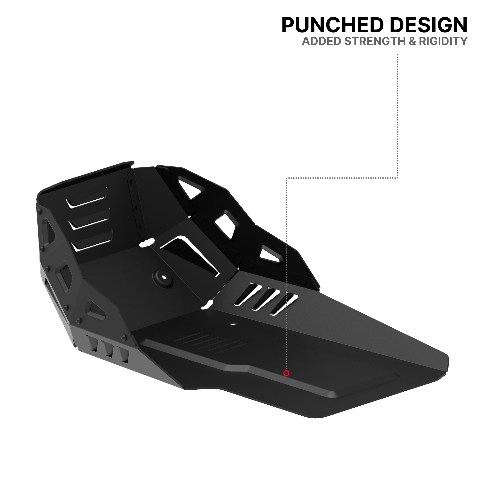 Auto Engina Bash Plate for 2025 KTM 390 Adventure R X S 2.5mm Aluminium Engine Guard Textured Black