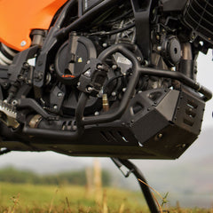 Auto Engina Bash Plate for 2025 KTM 390 Adventure R X S 2.5mm Aluminium Engine Guard Textured Black