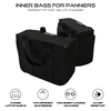 Auto Engina 36L Pannier Inner Bag Black – 900D PU Coated Motorcycle Touring Luggage Bag