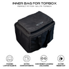 Auto Engina black 42L inner bag for aluminium motorcycle top box made from durable 900D PU-coated fabric