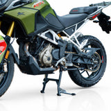 Auto Engina Centre Stand for TVS Apache RTX 300 Heavy Duty Mild Steel Motorcycle Stand Black