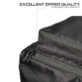 Auto Engina black 42L inner bag for aluminium motorcycle top box made from durable 900D PU-coated fabric