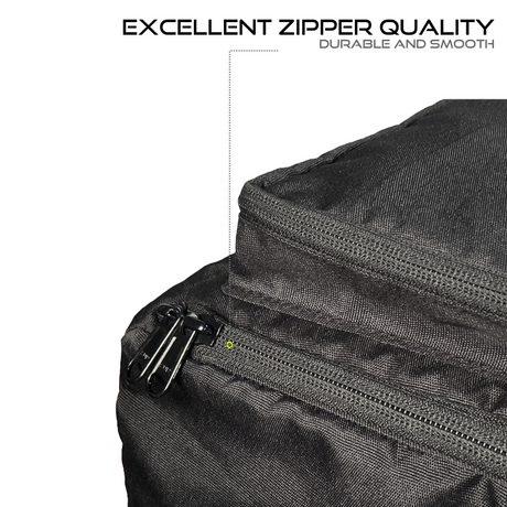 Auto Engina black 42L inner bag for aluminium motorcycle top box made from durable 900D PU-coated fabric