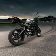 Outlaw 2.0 stainless steel full system exhaust for Triumph Street Triple 765 2023 2024 2025