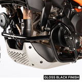 Auto Engina Engine Guard for 2026 KTM 390 Enduro R with 22mm Mild Steel Tubes and Integrated Nylon Sliders