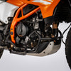 Auto Engina Engine Guard for 2026 KTM 390 Enduro R with 22mm Mild Steel Tubes and Integrated Nylon Sliders