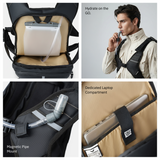 Vantora Prime 25L Backpack with 2L Hydration Bladder – Adventure and Motorcycle Backpack with Hydration System