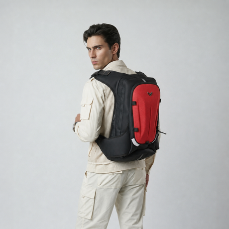 Vantora Prime 25L Backpack with 2L Hydration Bladder – Adventure and Motorcycle Backpack with Hydration System