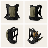 Vantora Prime 25L Backpack with 2L Hydration Bladder – Adventure and Motorcycle Backpack with Hydration System