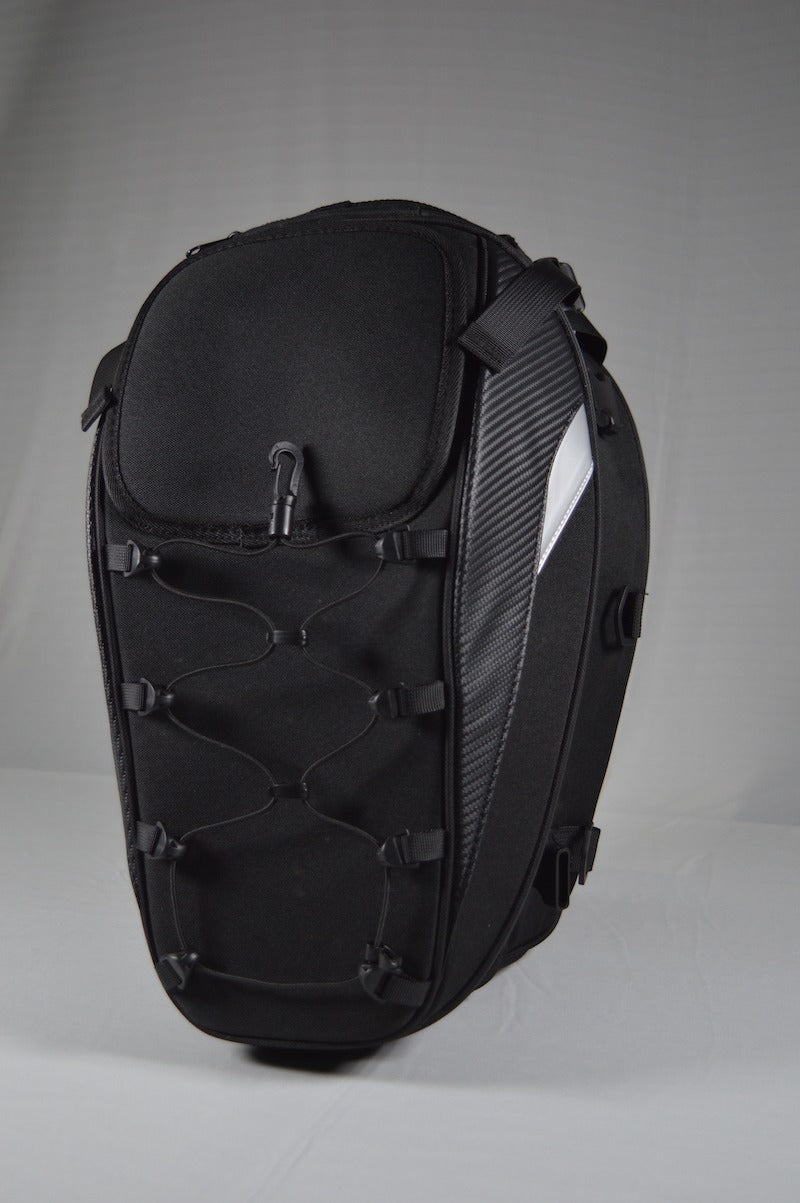 Moto Guard 18L Waterproof Tank Tail Bag 600D Oxford Nylon Carbon Fiber Pattern