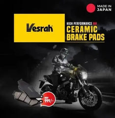 Kawasaki Versys 1000 Brake Pad Front And Rear (Ceramic)