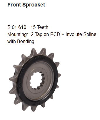 Brass Chain and Sprocket Kit HXRC 238 for Kawasaki Ninja 650R Z650 Versys 650 15T 46T 114 Links