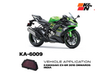 K&N KA-6009 High Flow Washable Air Filter for Kawasaki Ninja ZX-6R 2018 Onwards Genuine Performance Air Filter