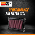 K&N High Performance Air Filter for Honda CBR 250 and CBR 250R Motorcycle