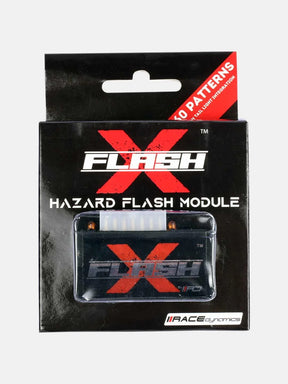 Race Dynamics Flash X hazard module for KTM Duke 390 BS6 plug and play motorcycle hazard flasher