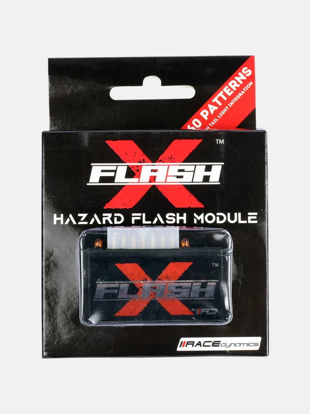 Race Dynamics Flash X hazard module for KTM RC 200 BS6 plug and play motorcycle hazard flasher