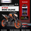 CRANK1 CFB312 Carbon Rear Brake Pads for KTM 200 Duke