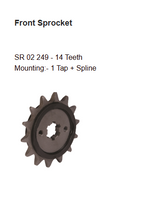 Brass Chain and Sprocket Kit HPORC 373NF for KTM 125 Duke 14T 45T 112 Links